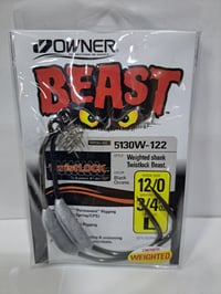 Owner Beast Hook 3/4 oz. 12/0