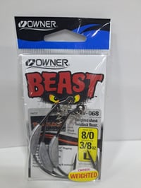 Owner Beast Hooks 3/8 oz. 8/0