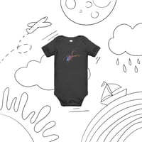 Image 8 of Baby Onesie - Spider Rainbow Glow