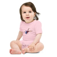 Image 4 of Baby Onesie - Spider Rainbow Glow