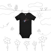 Image 9 of Baby Onesie - Spider Rainbow Glow