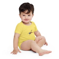 Image 6 of Baby Onesie - Spider Rainbow Glow
