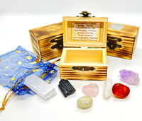 Image 1 of Lil Mini Crystal Collection -  Wood Box