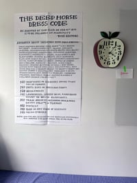 Image 2 of DEEP HORSE TEXTS- Dress Code poster