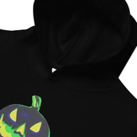 Image 8 of Youth Hoodie - Jack O Lantern Vintage Green-Black