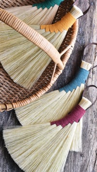 Image 2 of Tampico Fibre Turkey Wing Hand Brush Broom