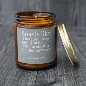Image of Quilters Hand-Poured 4oz Candles - See all Scents
