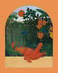Gator Swamp Print
