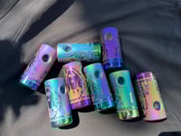 Image 12 of 50% OFF SALE!! Small Imperfection Colorful Frosted Glass Pipe