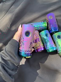 Image 13 of 50% OFF SALE!! Small Imperfection Colorful Frosted Glass Pipe