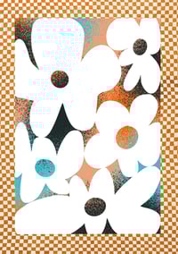 Framed Flowers Greeting Card
