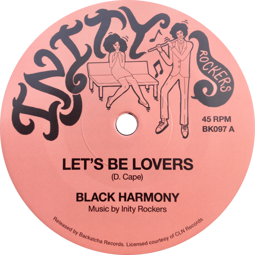 Image of Black Harmony - Let's Be Lovers 45 