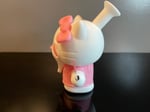 Hello Kitty Horror Silicone Bubbler