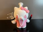 Hello Kitty Horror Silicone Bubbler