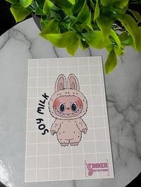 Image 9 of Cute trendy bear like Art Prints, Macaron Monsters Art Prints