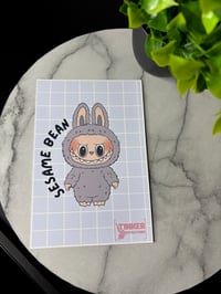 Image 8 of Cute trendy bear like Art Prints, Macaron Monsters Art Prints