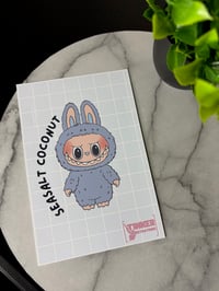 Image 10 of Cute trendy bear like Art Prints, Macaron Monsters Art Prints