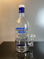 Absolute Vodka Liquor Bottle Bong