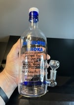Absolute Vodka Liquor Bottle Bong