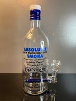 Absolute Vodka Liquor Bottle Bong