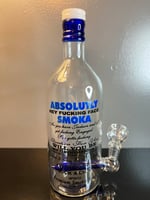 Absolute Vodka Liquor Bottle Bong