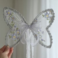 Ocean embroidery wings (small and medium)