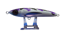 Image 1 of 80g White Sides, Purple, Black Camo Back Floating Stick Bait