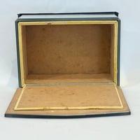 Image 9 of Boîte à bijoux en verre miroir Souvenir de Nice 1920s Promenade des anglais