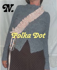 Image 1 of Polka Dot XL Ruffle Strap