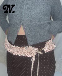 Image 4 of Polka Dot XL Ruffle Strap
