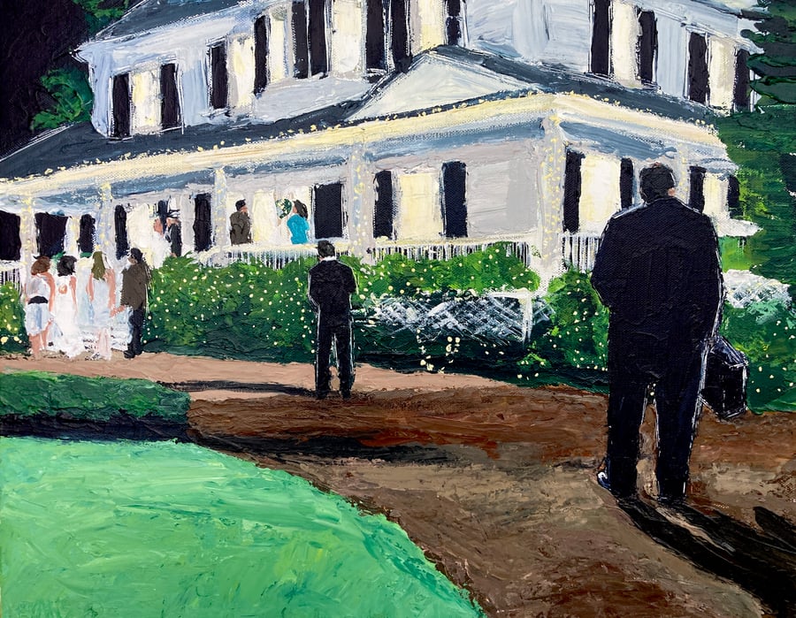Image of Going home (original on canvas) 