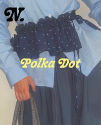 Image 1 of Polka Dot Wrap Skirt