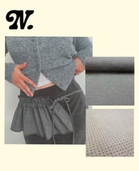 Image 7 of Polka Dot Wrap Skirt