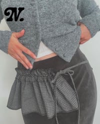 Image 4 of Polka Dot Wrap Skirt