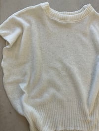Image 1 of Merino wool offwhite top