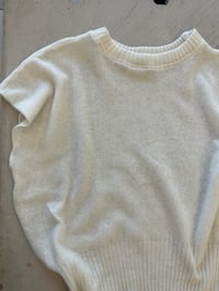 Image 2 of Merino wool offwhite top