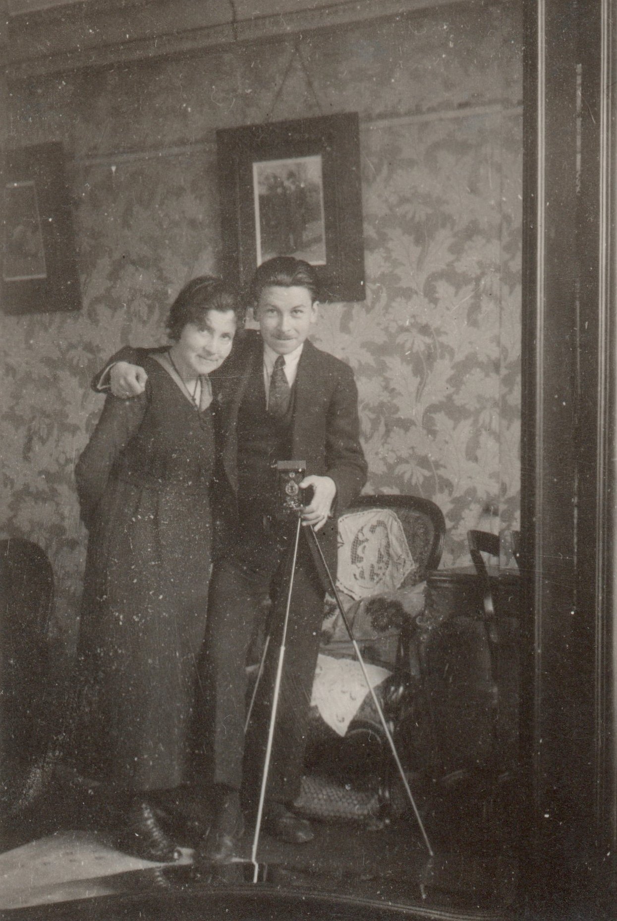 Image of Unkown: self-portrait, France ca. 1940