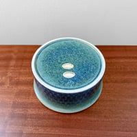 Image 10 of Stig Lindberg Gustavsberg Stoneware Teapot with Stand