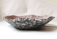 Image 5 of Rustic Wavy Paper Mâché Bowl – Lightweight Recycled Decorative Plate 