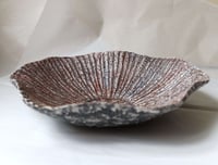 Image 8 of Rustic Wavy Paper Mâché Bowl – Lightweight Recycled Decorative Plate 