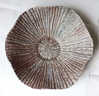 Image 9 of Rustic Wavy Paper Mâché Bowl – Lightweight Recycled Decorative Plate 
