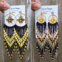 Image 3 of Honey Bee Festival Collection | Bumblebee Earrings