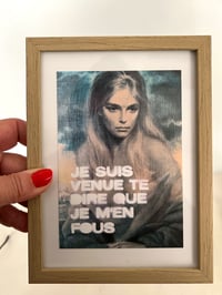 Image 1 of Cadre  JE SUIS VENUE…