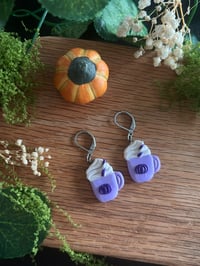 Image 4 of Pendientes lattes otoñales (3modelos)