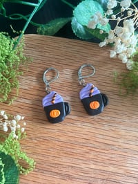 Image 1 of Pendientes lattes otoñales (3modelos)