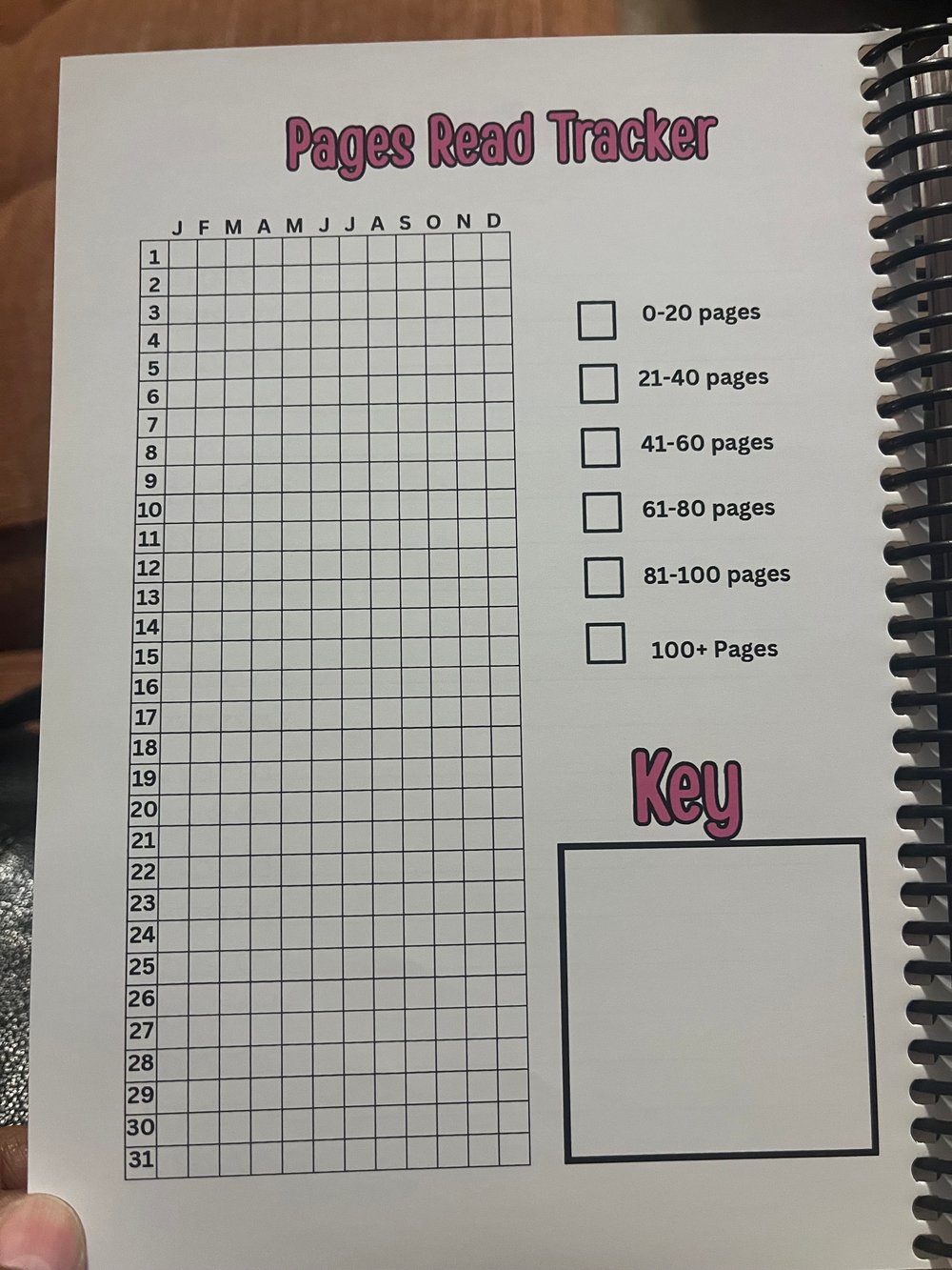 Image of The Reading Planner- PRE-ORDER