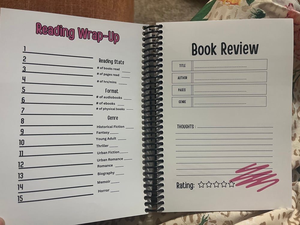 Image of The Reading Planner- PRE-ORDER