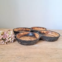 Image 1 of Stunning Worn Antique Pancake Dish