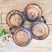 Image 3 of Stunning Worn Antique Pancake Dish