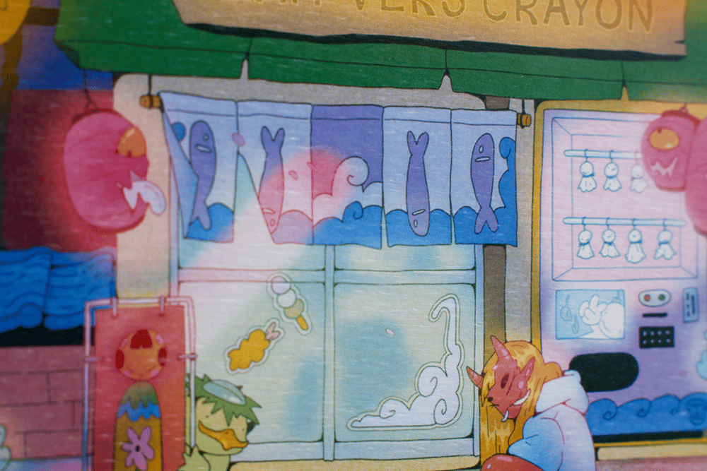 Image of Lait vers crayon